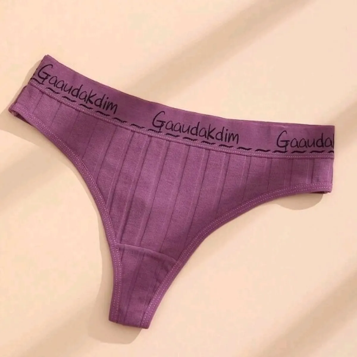 9 PCS Women's Cotton Thong Underwears-Size M