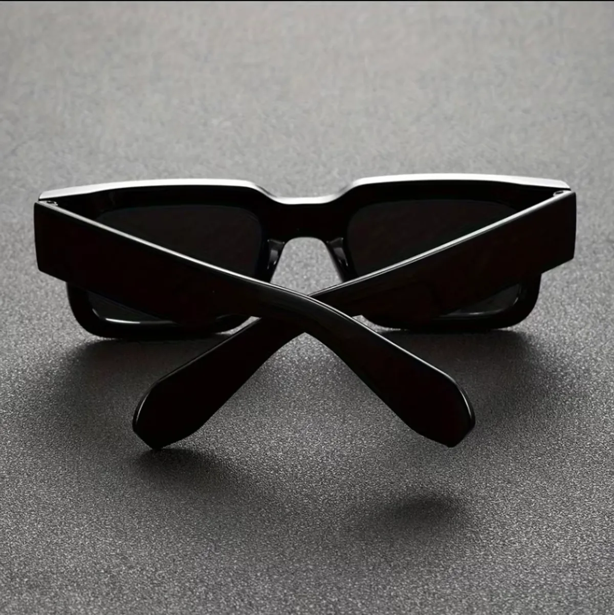 1pc Men's Square Casual Versatile Fashion Glasses