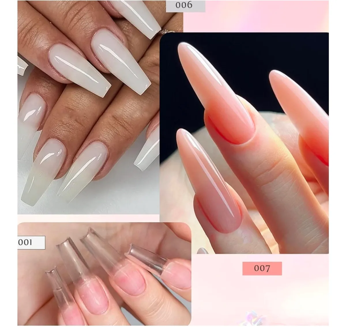 Poly Gel Nail Extension Kit