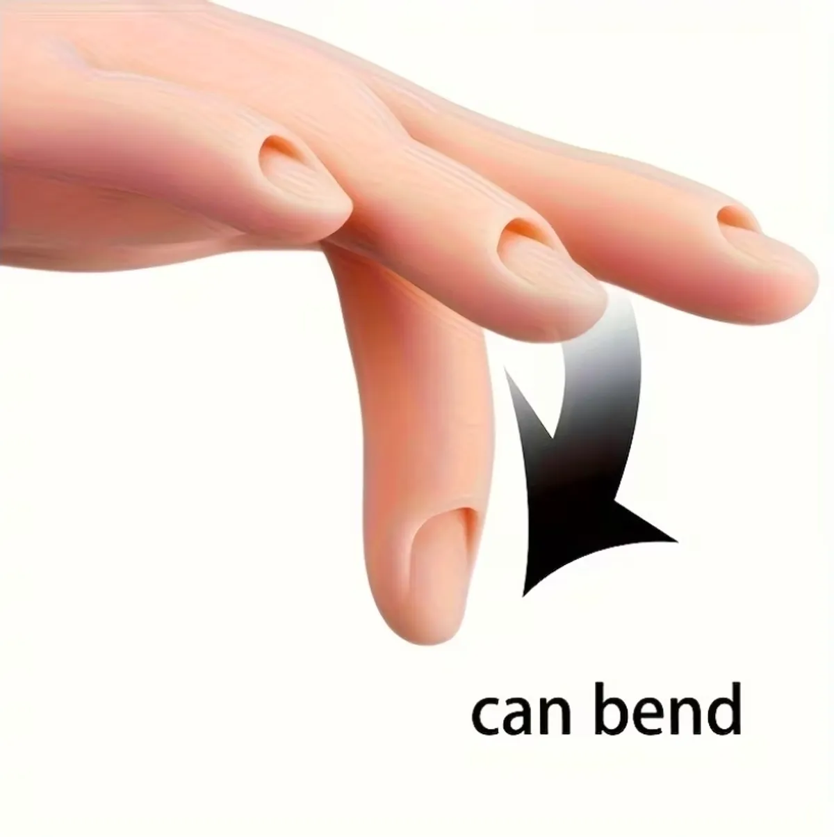 Positionable Right-Hand Nail Art Model Hand