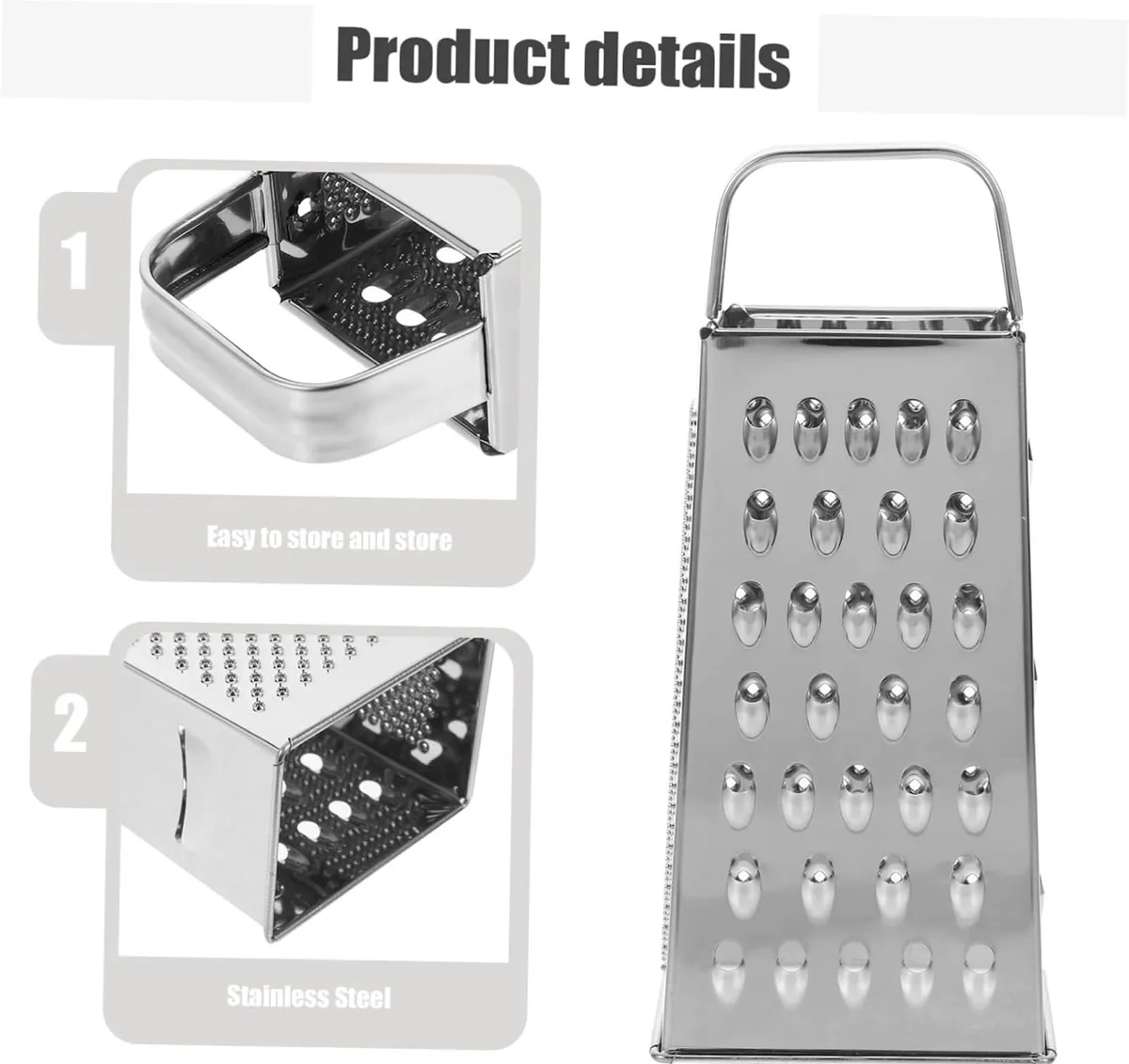 Handheld Multi-purpose Stainless Steel Grater