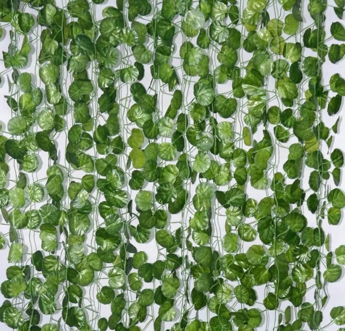 1pc Artificial Begonia Leaf Vine Decor