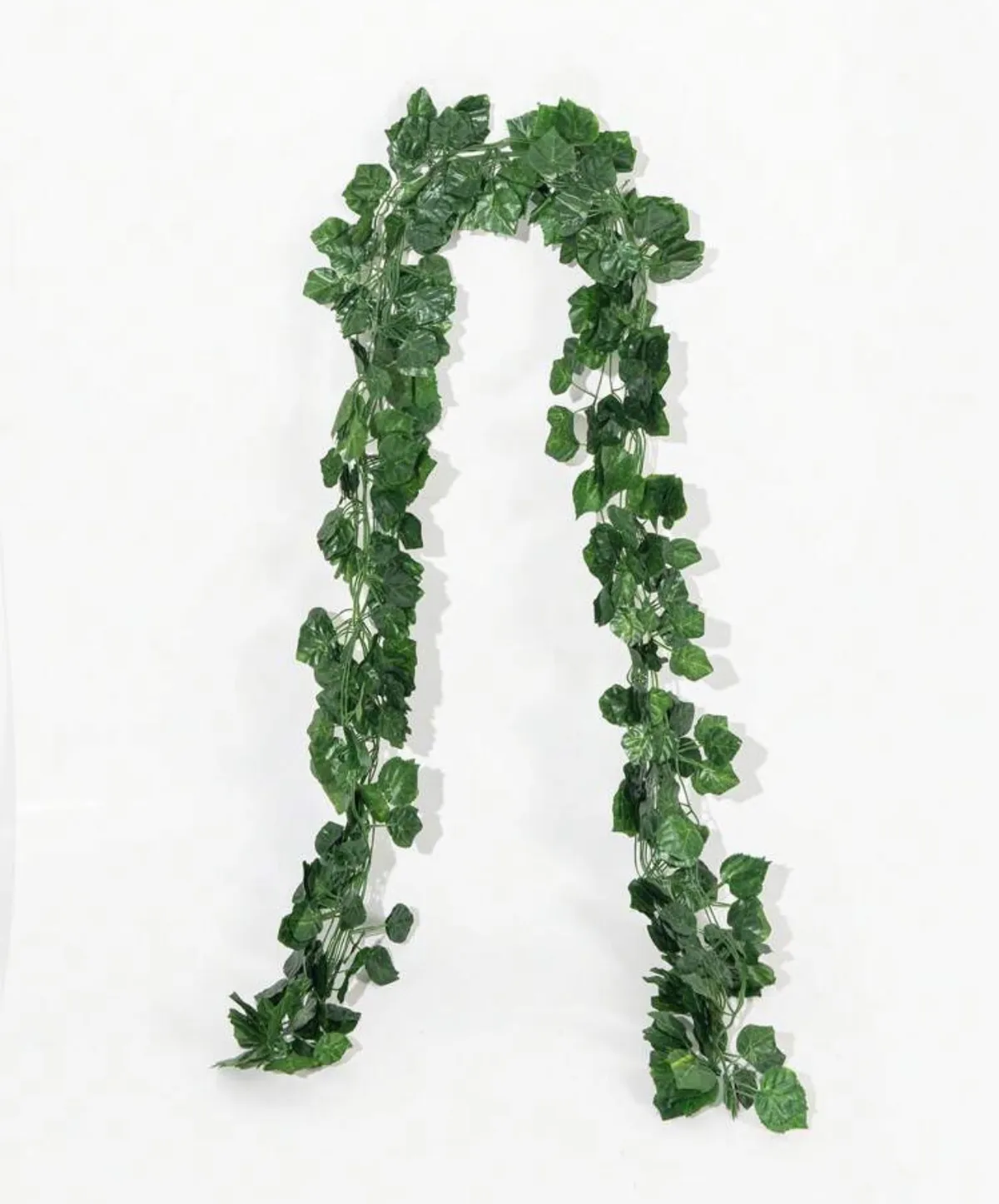 1pc Artificial Begonia Leaf Vine Decor