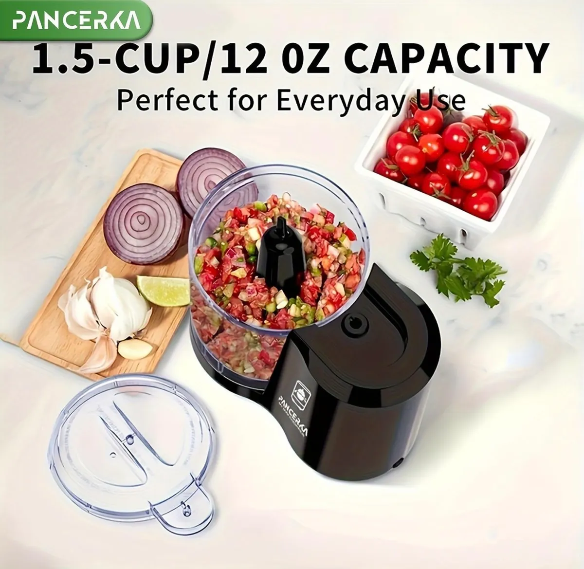 Black Electric Food Chopper