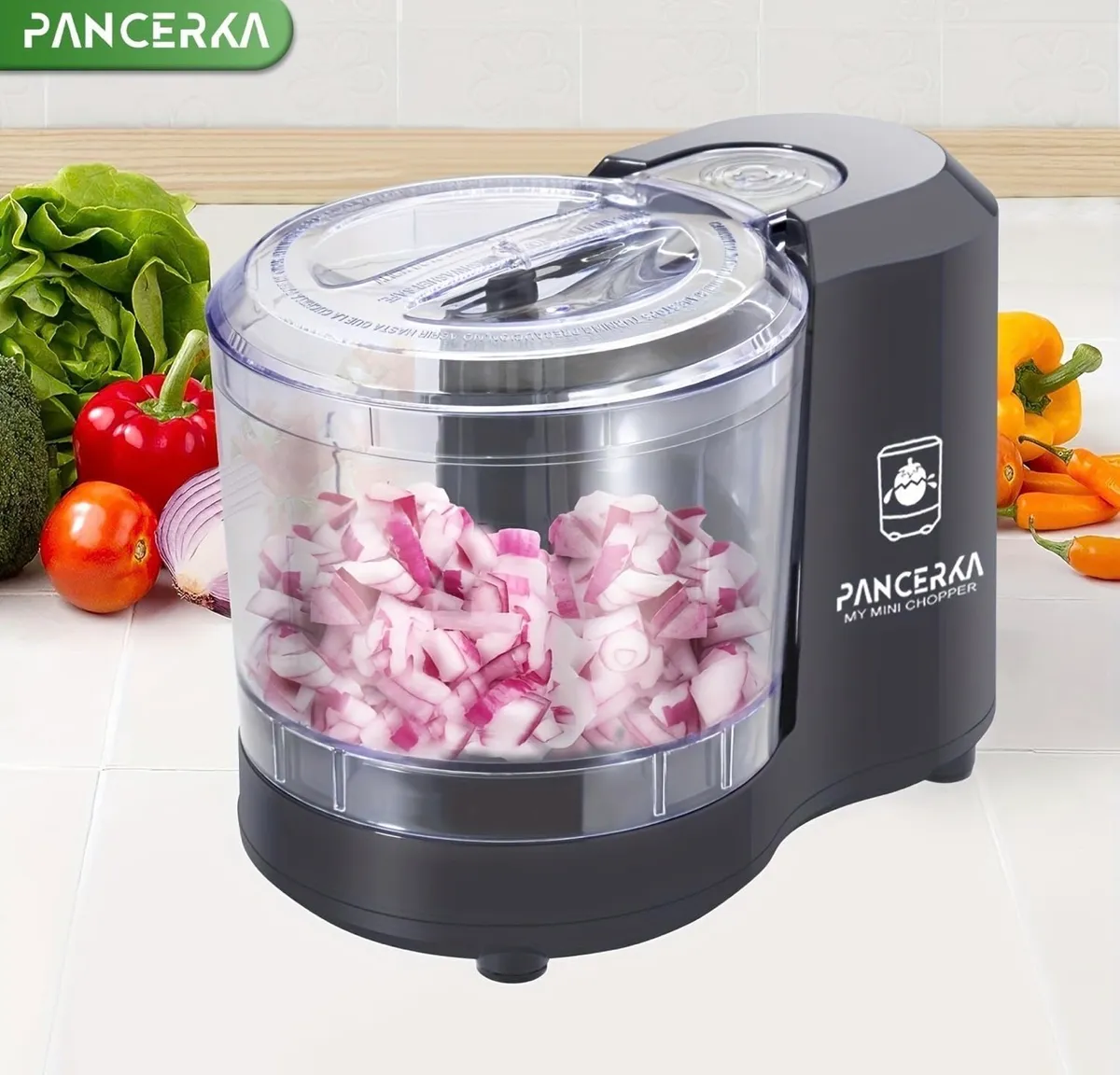 Black Electric Food Chopper