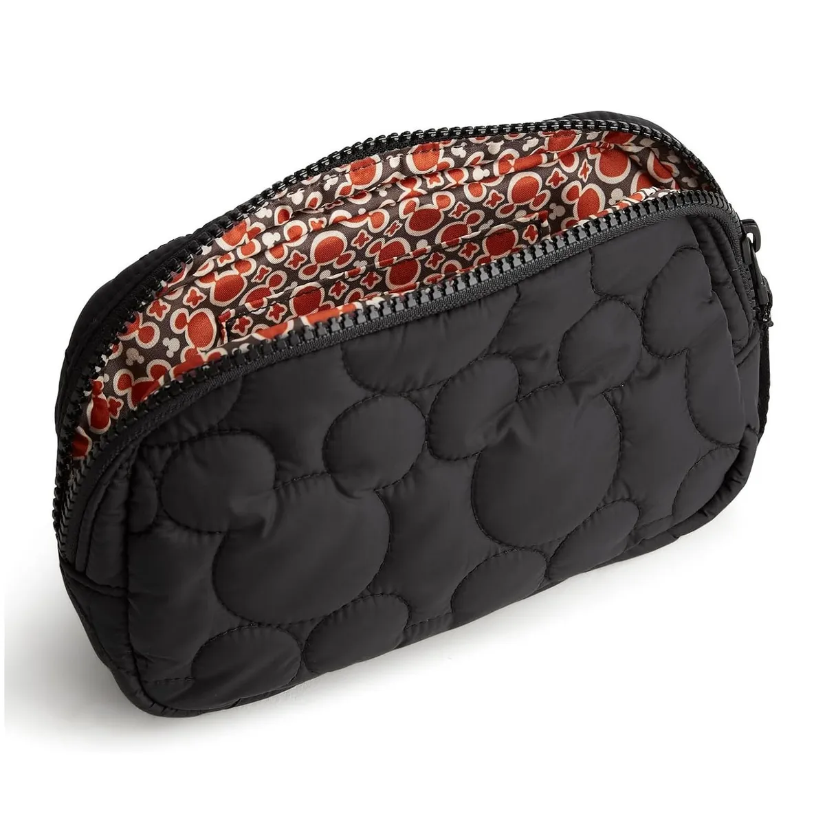 Vera Bradley Disney Featherweight Woodward Small Belt Bag, Quilted Crossbody Purse, Moonless Night Pattern, Water-Resistant Nylon, Adjustable Strap