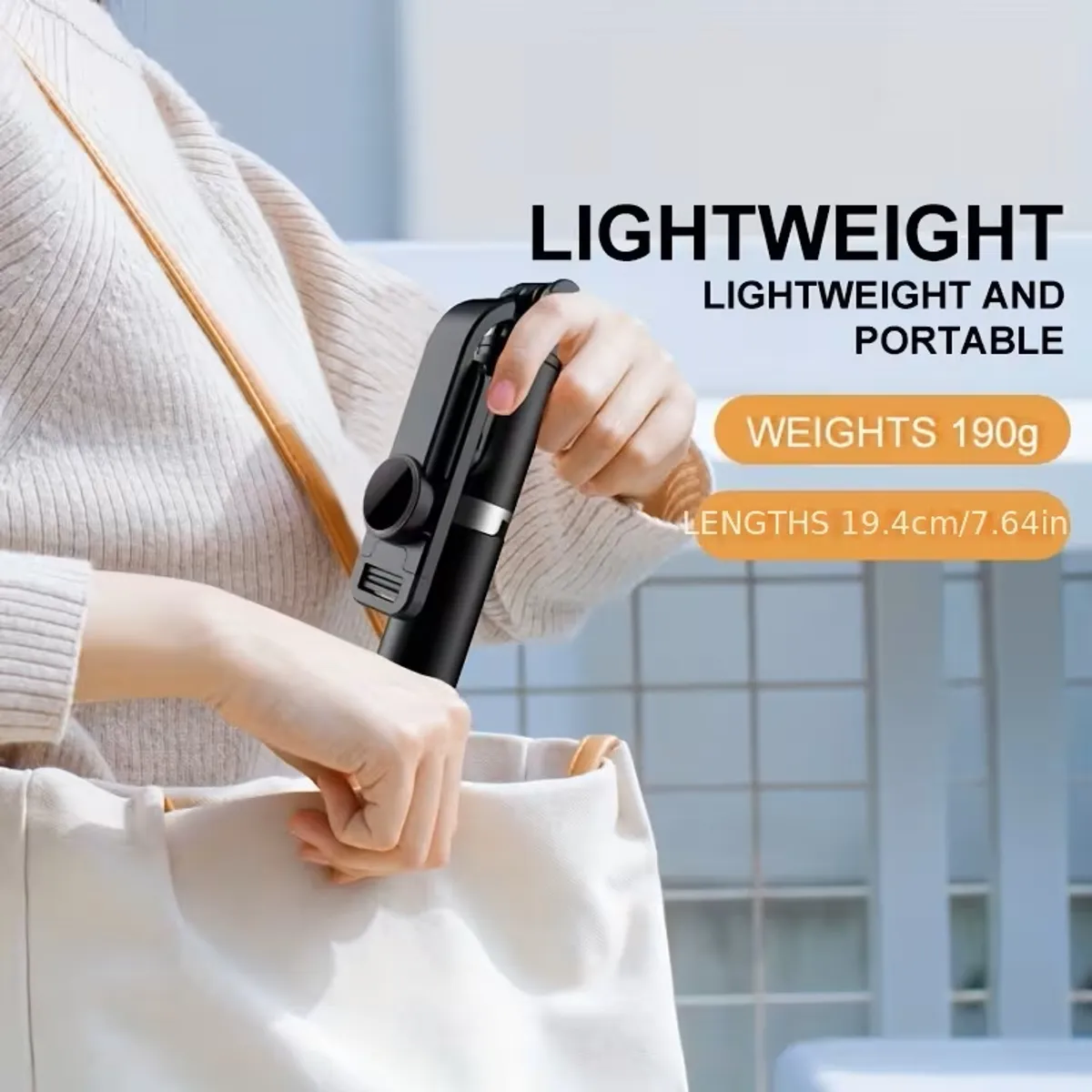 40-inch Extendable Mobile Selfie Stick