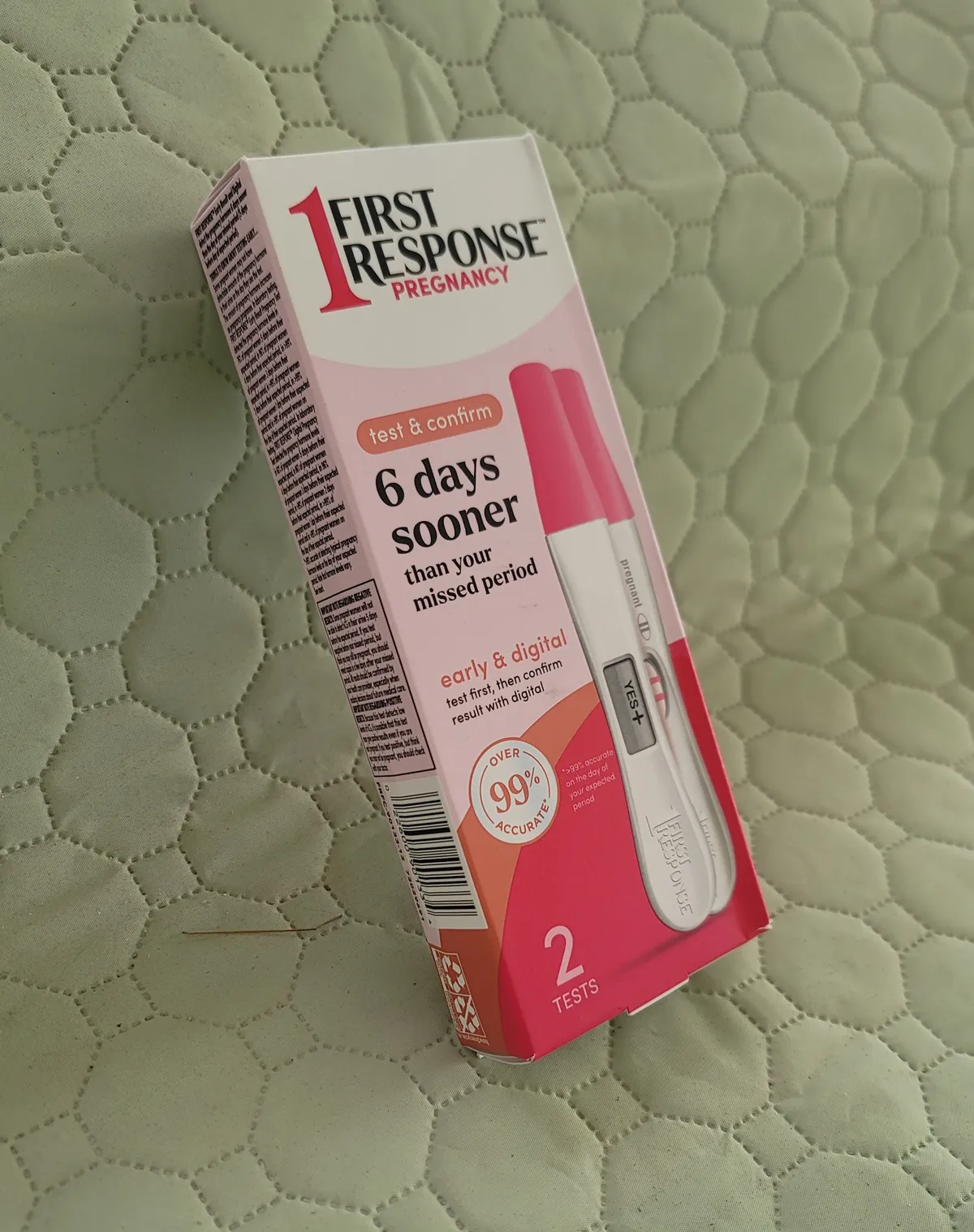 First Response Test & Confirm Pregnancy Test 1 Line Test and 1 Digital Test Pack
