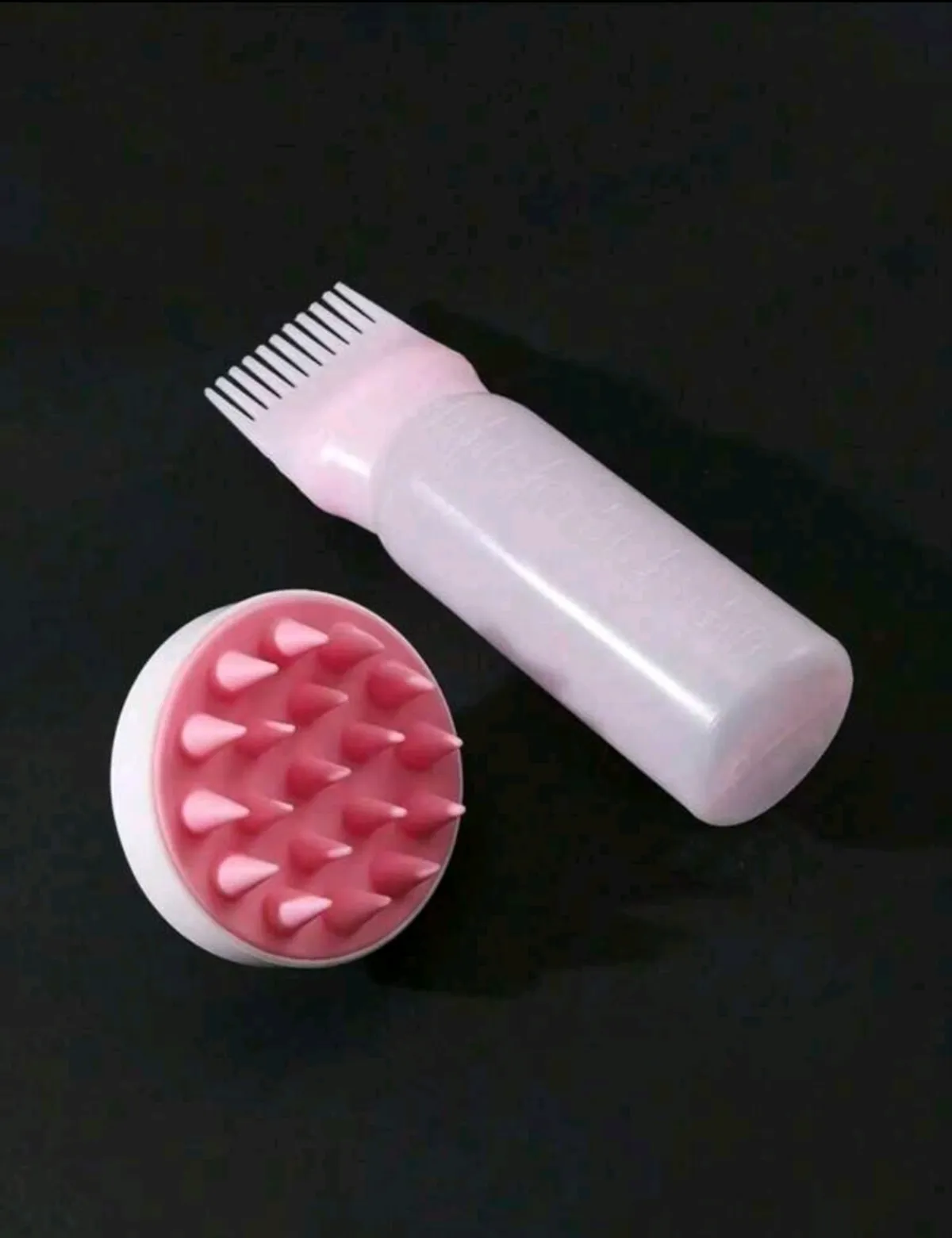 1PK / 2PC  Shampoo Comb Scalp Massager, 2-In-1 Dry/Wet Hair Scalp Massager Shampoo Brush