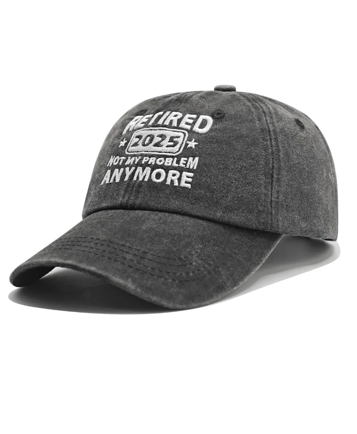 Retirement Gifts for Woman Men, Retirement Hats 2025, Cool Retired Gift - Adjustable Embroidery Baseball Cap