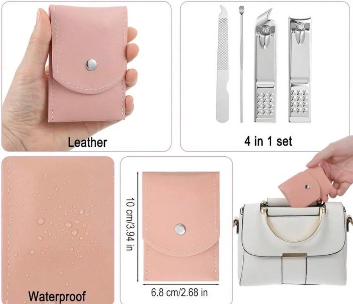 Pink Manicure Set (4in1)