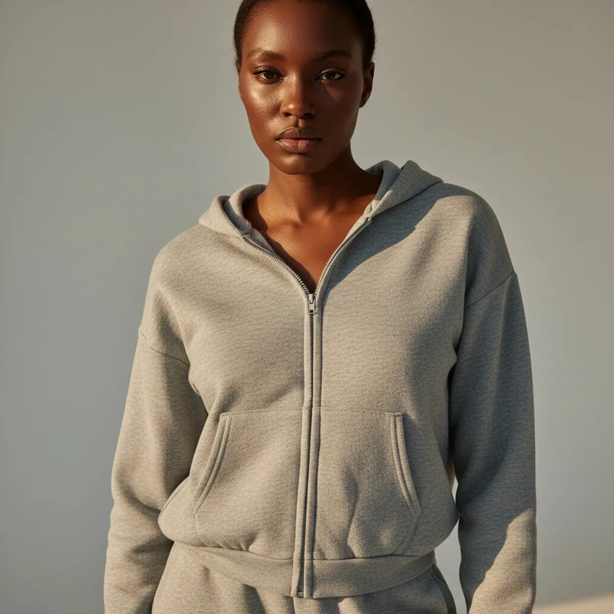 Women’S 2PC Hoodie Sweat Suit Set - Size L
