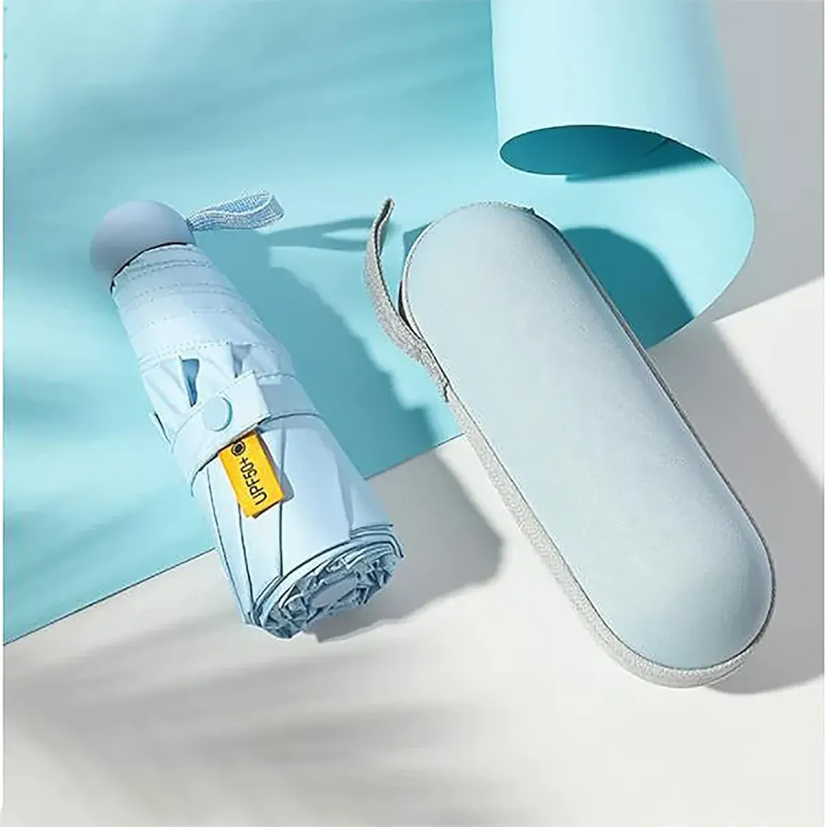 Light Umbrella Foldable Capsule Umbrella 8-Bone UV Umbrella Sun Umbrella Waterproof Lightweight