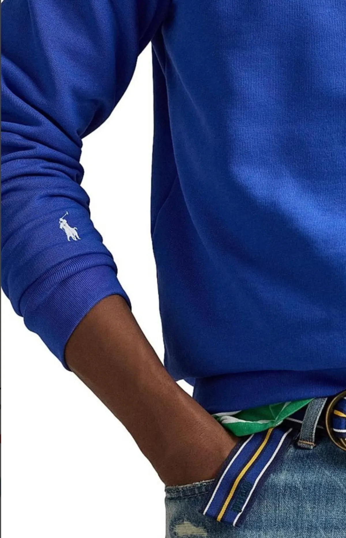 Ralph Lauren Men’s Polo Logo Fleece Crewneck Sweatshirts - Size S