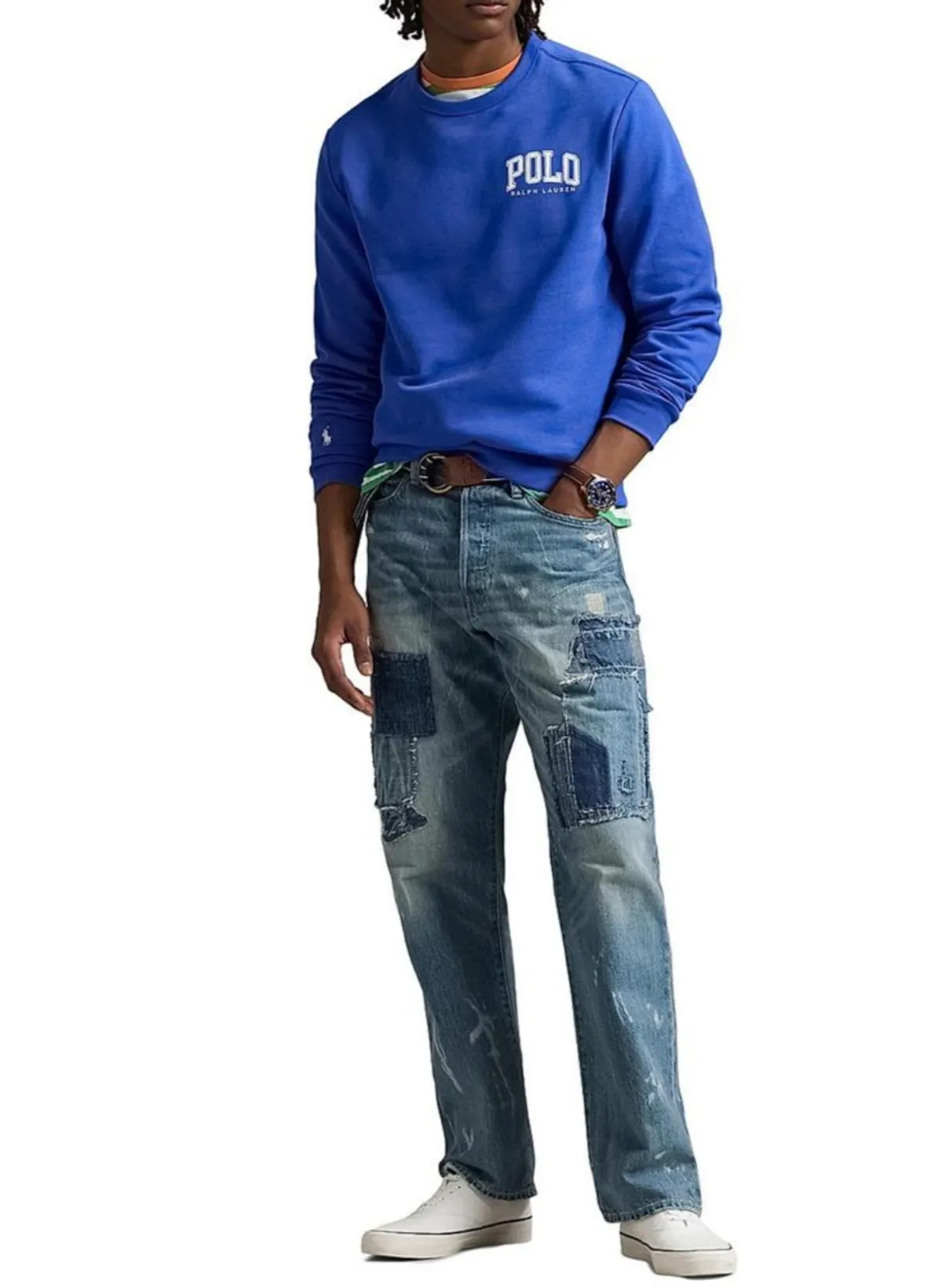 Ralph Lauren Men’s Polo Logo Fleece Crewneck Sweatshirts - Size S