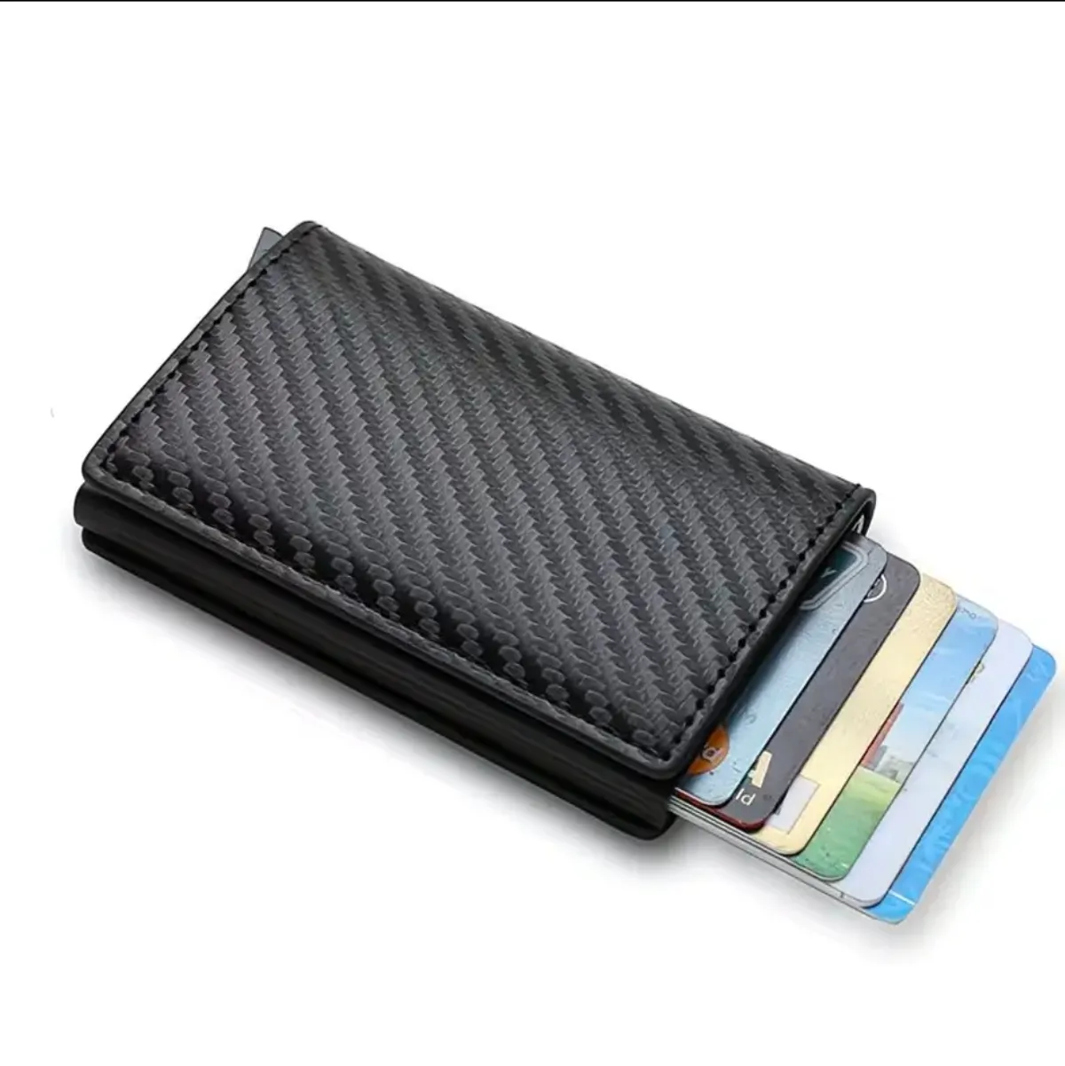 RFID Foldable Carbon Fiber Wallet