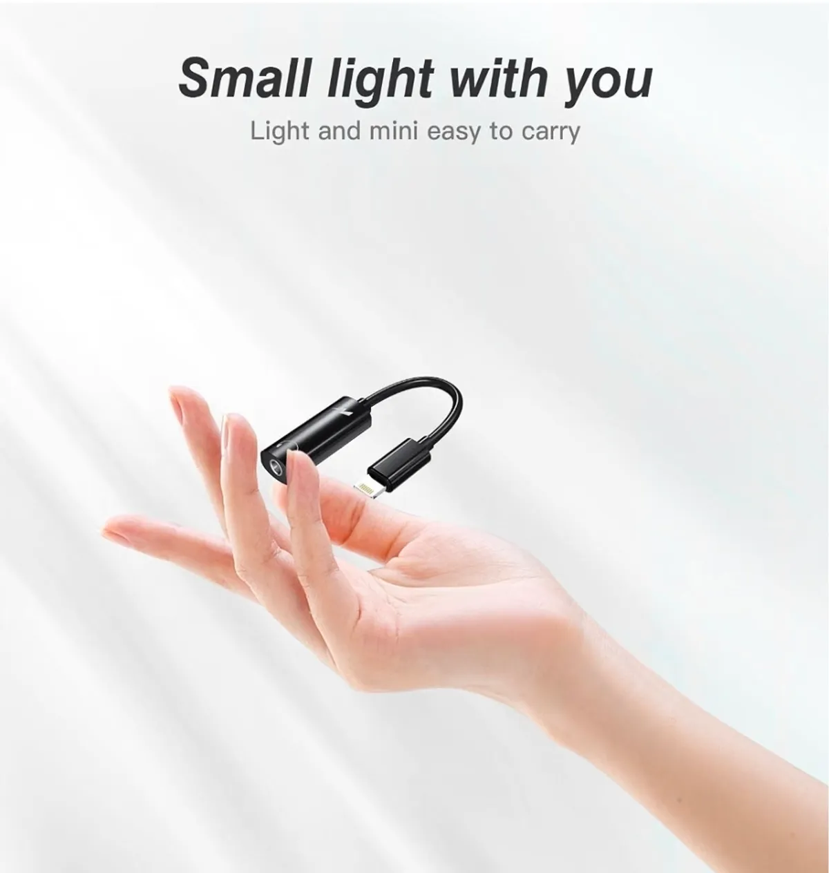Gator Cable Lightning to 3.5mm Audio Adapter Designed for iPhones