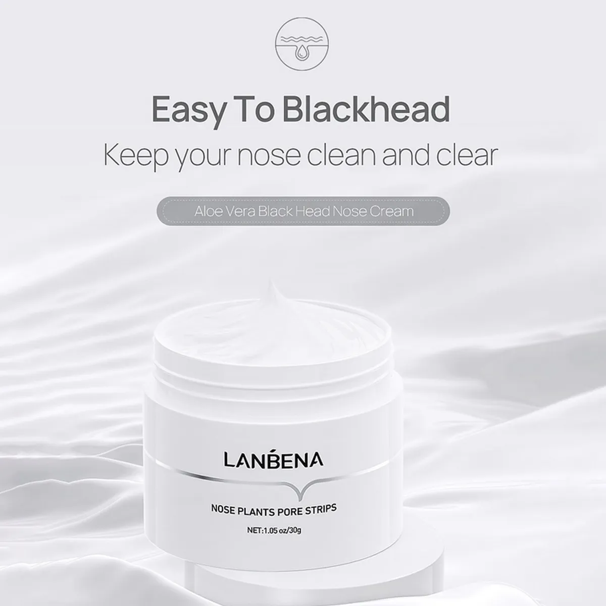 LANBENA Blackhead Removing Mask with 60pcs