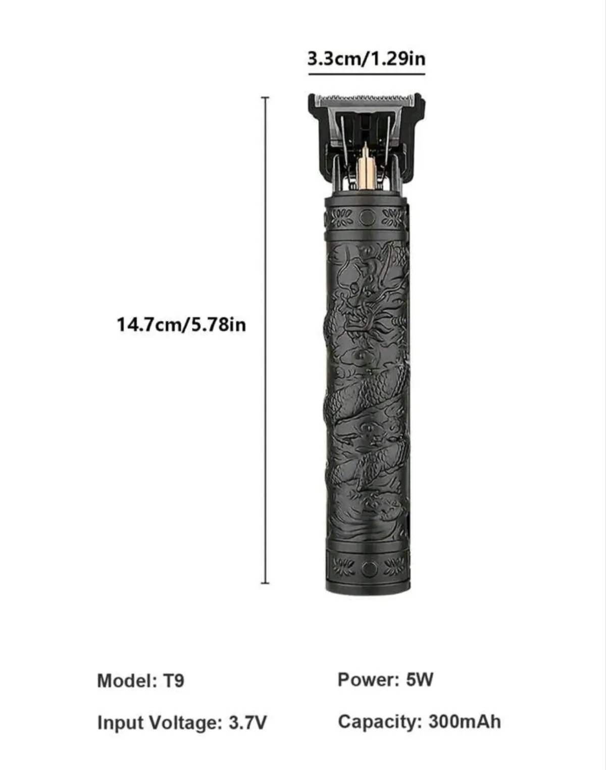 Premium Vintage T9 Hair Trimmer