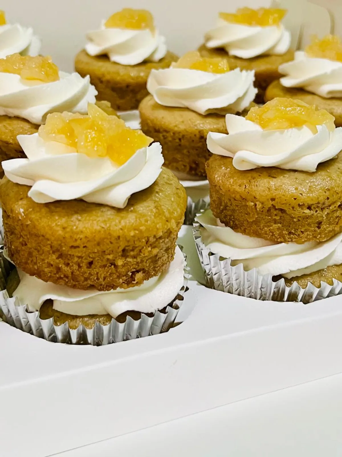 3 Pack  Indulgent Cupcake Box  (Single Flavor)