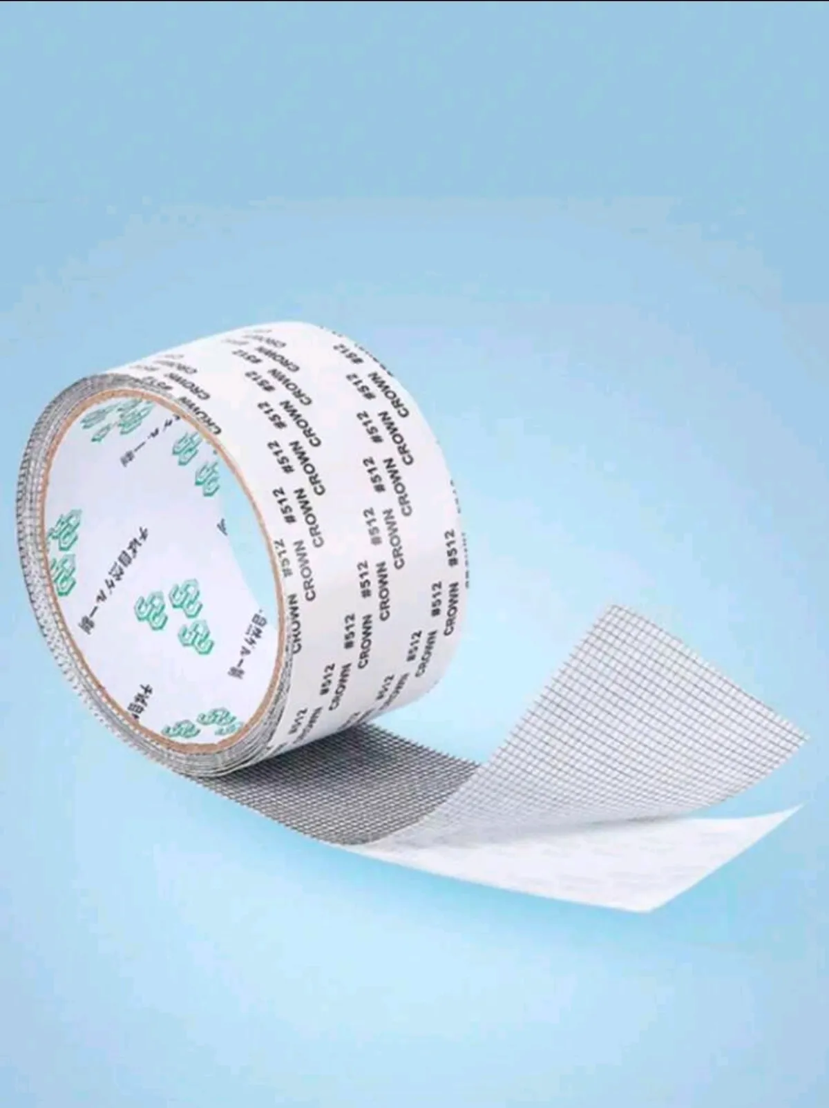 1 Roll Window Screen Repair Tape, Self-Adhesive Mesh Tape For Window Screen Hole Patching