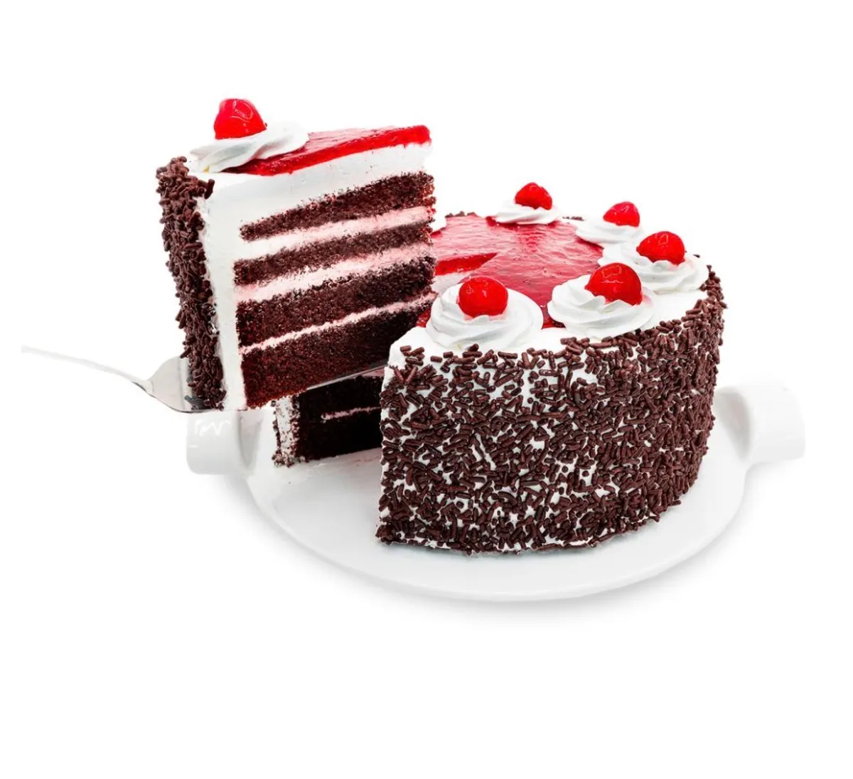 Freshly Baked Black Forest Cake
