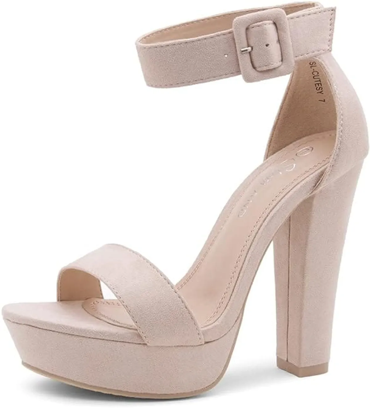 New Women's Low Heel Pumps open Toe Bridal Wedding Party Block Heel Pump Shoes