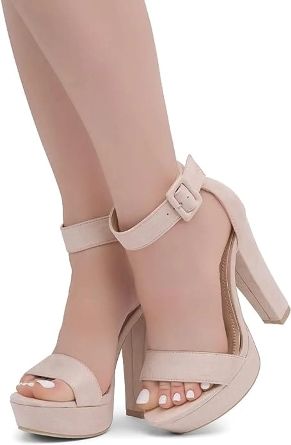 New Women's Low Heel Pumps open Toe Bridal Wedding Party Block Heel Pump Shoes