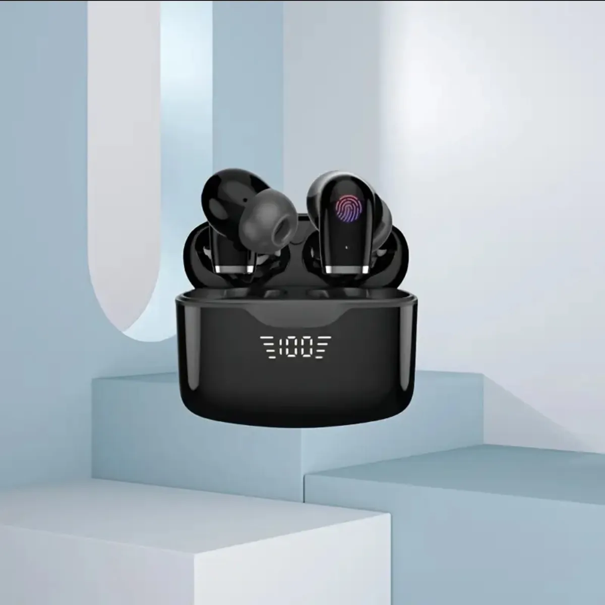 Wireless Earphones, Bluetooth 5.4 Earphones, 13mm Speakers, Extra Long Play Time, Type-C Fast Charging Box, Stereo Bluetooth In-ear Earphones, Suitable for iPhone and Android In-ear Earphones, Gaming Business Sports Earphones with Microphone.