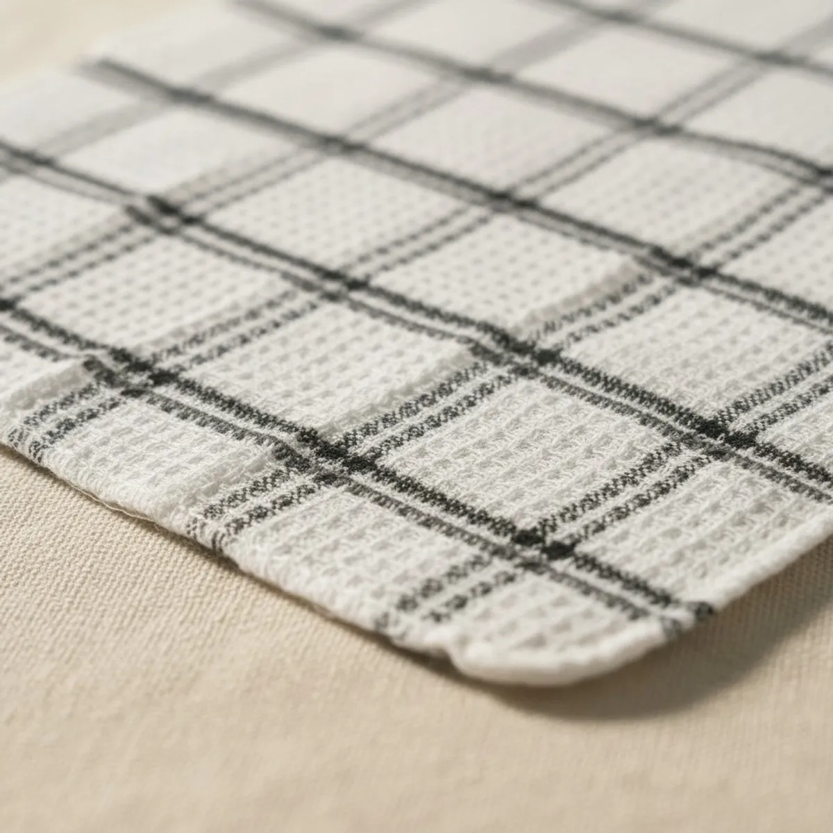 Cotton Grid Dish Cloths, Light And Soft, Quick Drying Dish Rags
