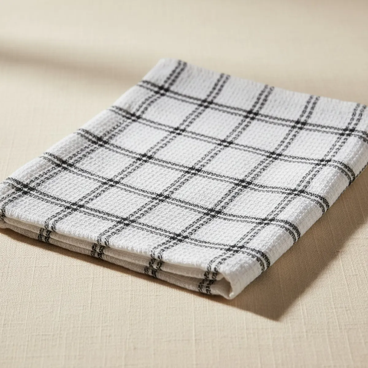 Cotton Grid Dish Cloths, Light And Soft, Quick Drying Dish Rags