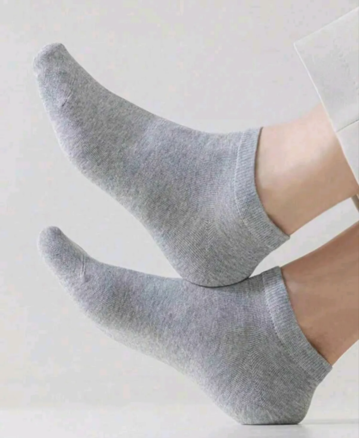10 PCS Of Unisex Sports Socks, White/Black/Grey Short Socks