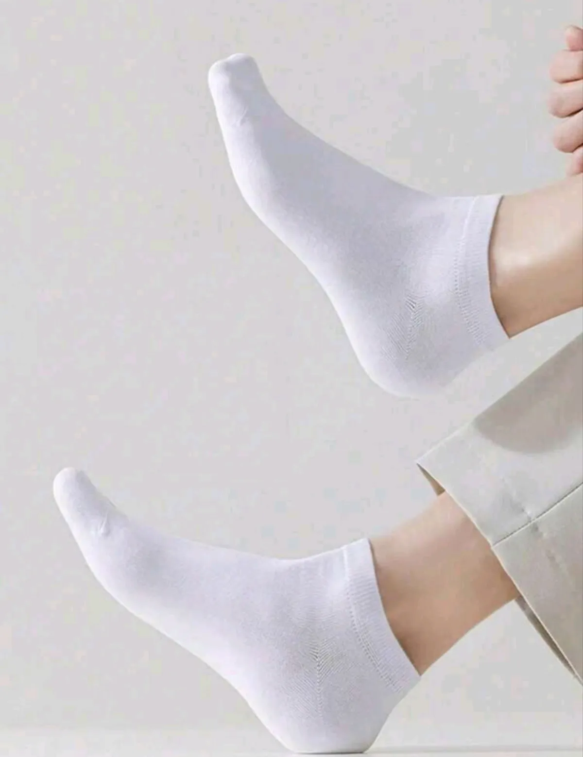 10 PCS Of Unisex Sports Socks, White/Black/Grey Short Socks