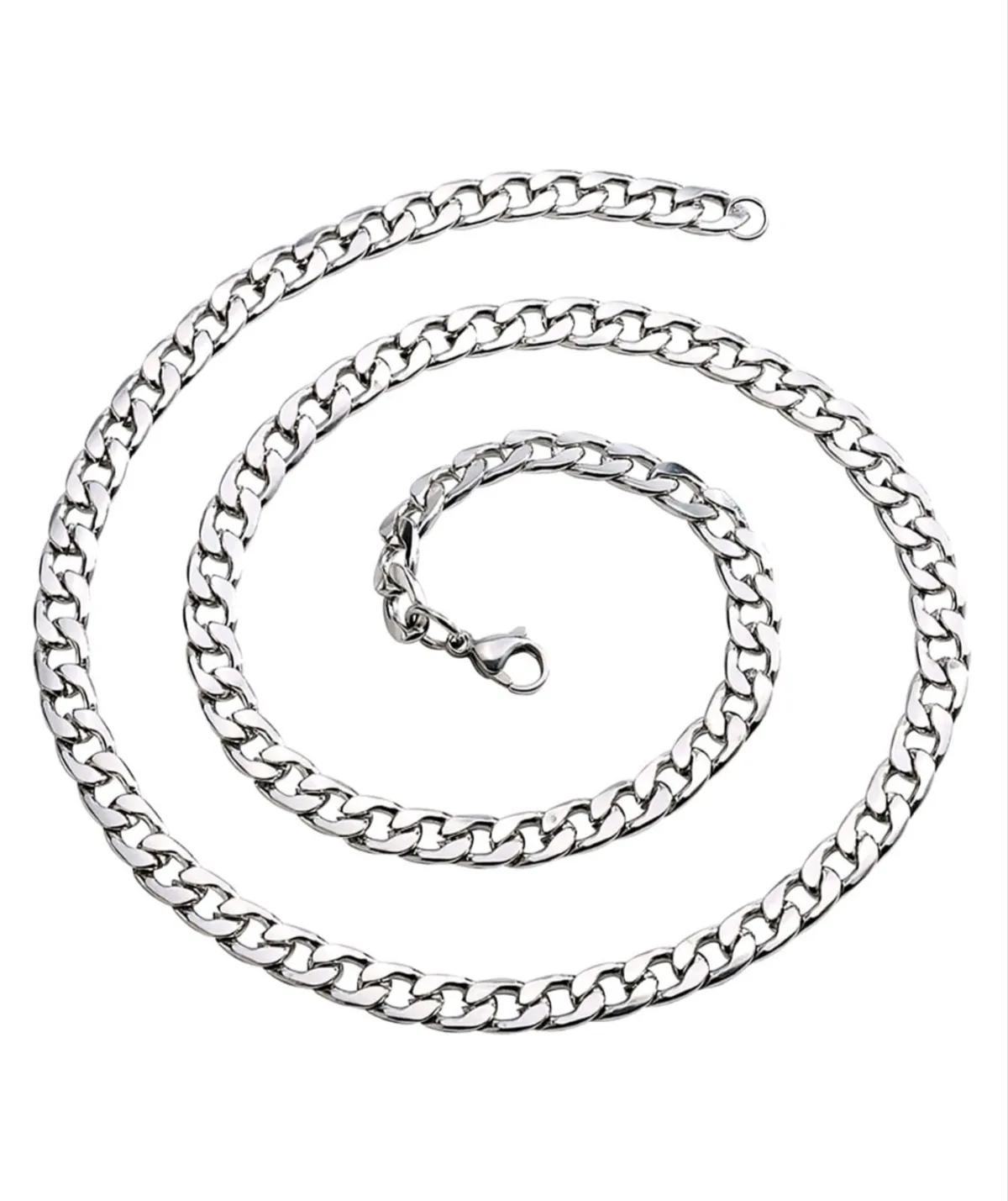Men's Minimalist Chain Necklace, For Jewelry Gift And Party