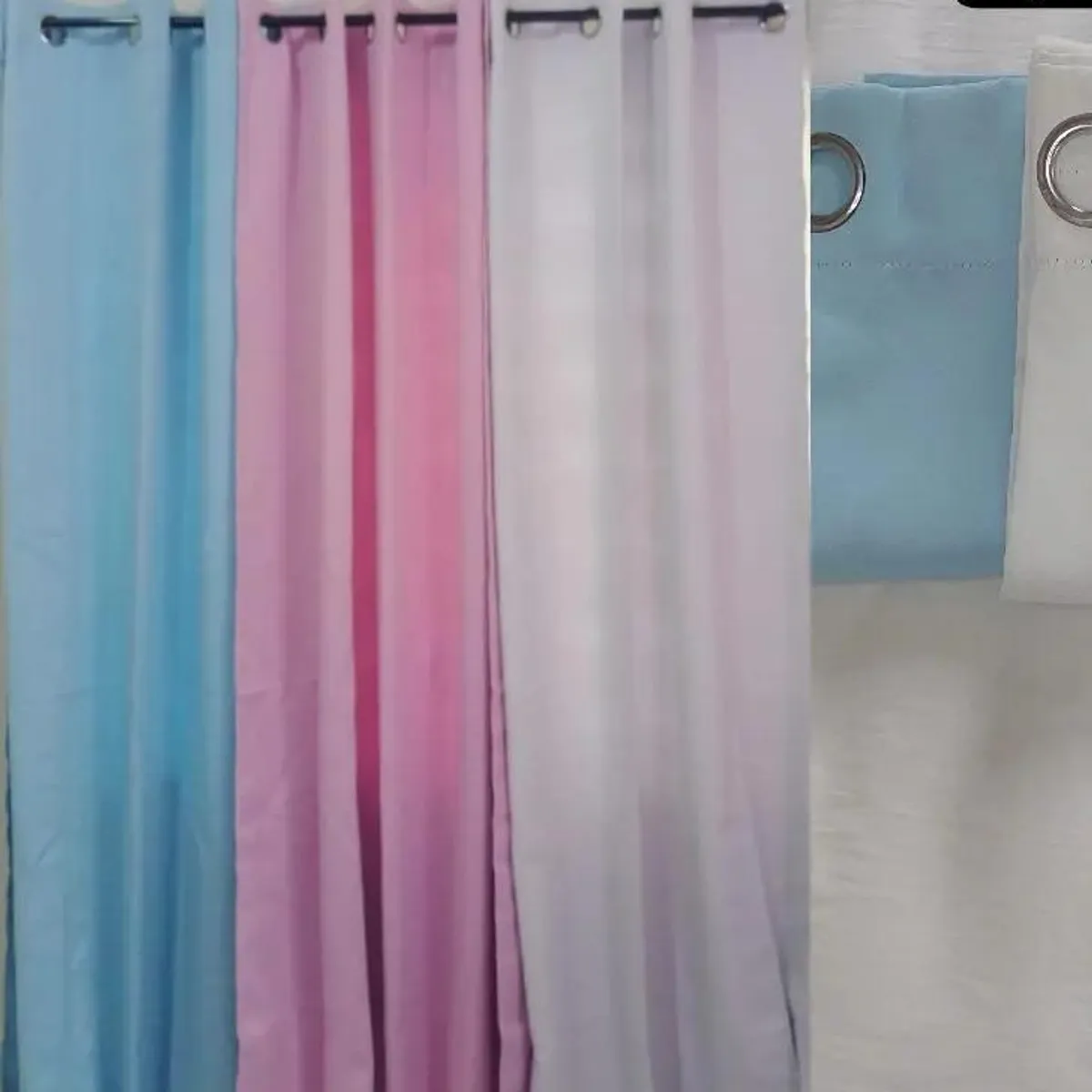 Blackout Curtains one panel , Patel Pink