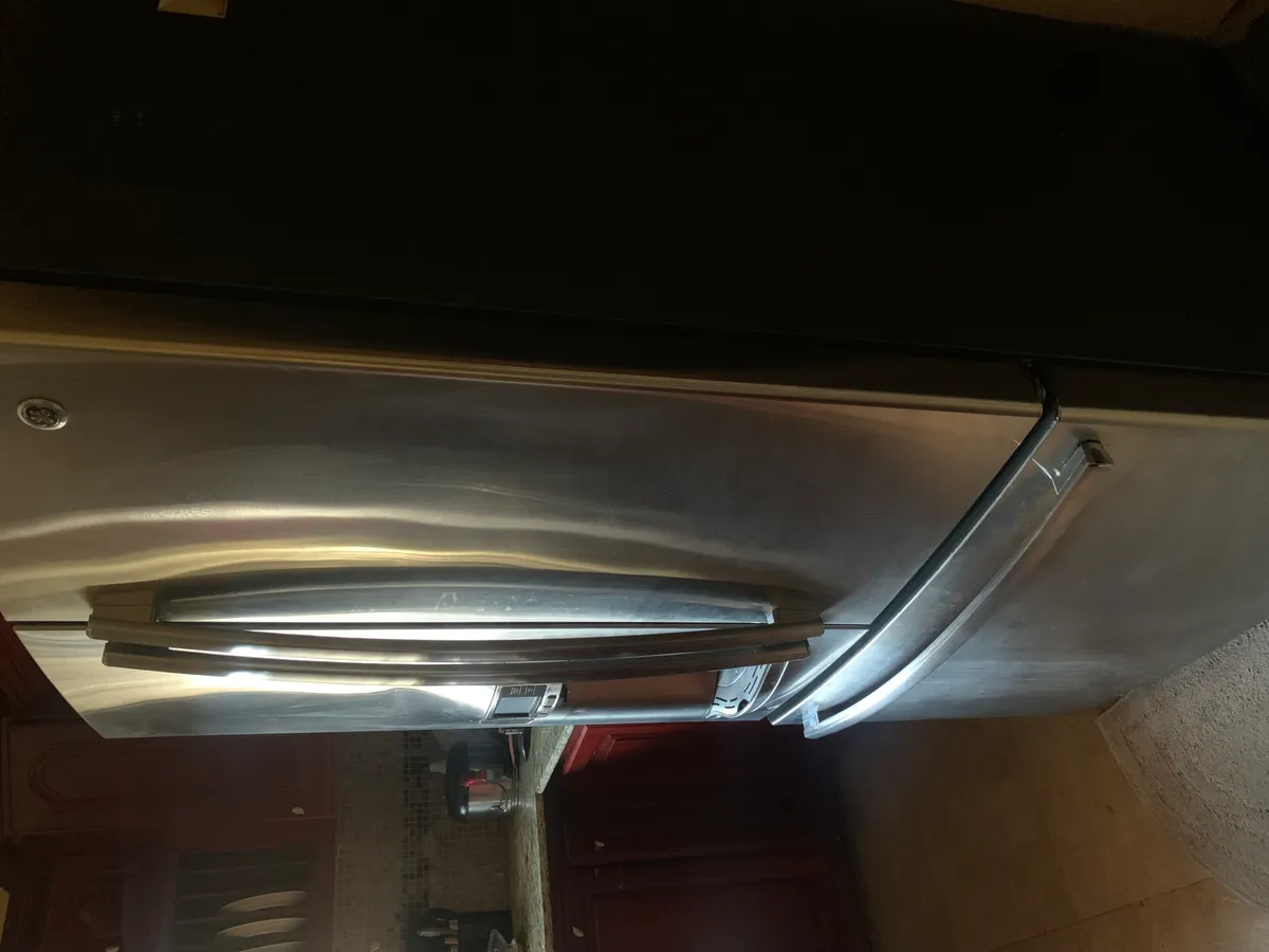 3 door GE refrigerator