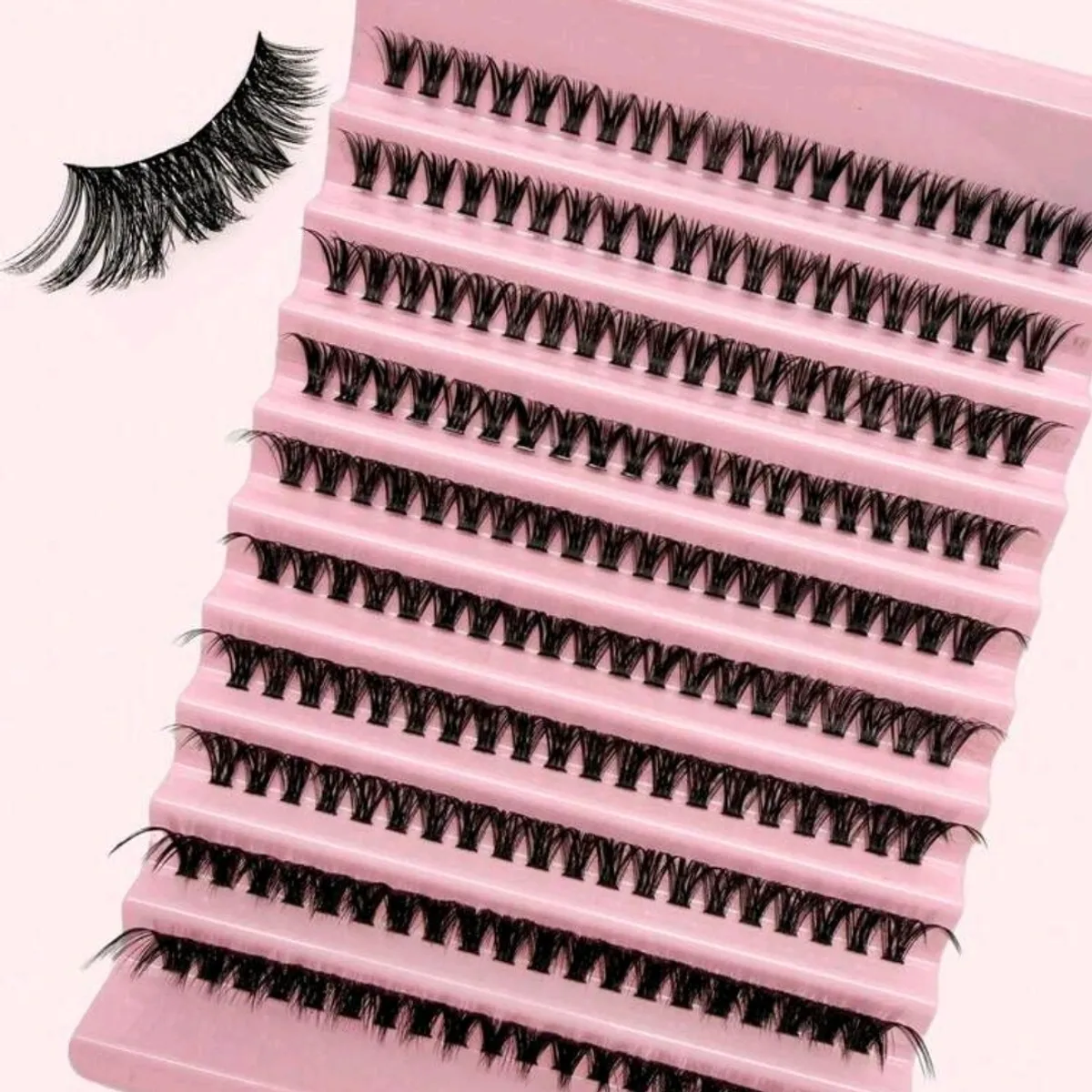 200Pcs 40D Cluster False Eyelashes