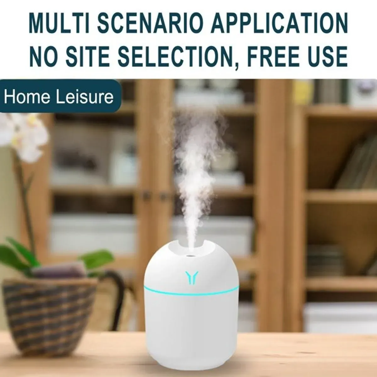 Humidifier 250ml Small With Colorful Cup For Bedroom & Office