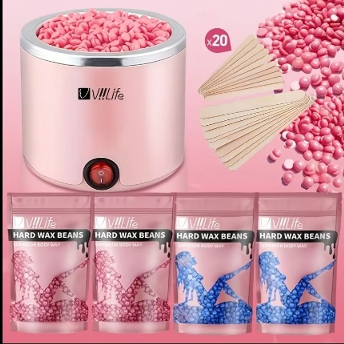 1pk Waxing Kit Wax