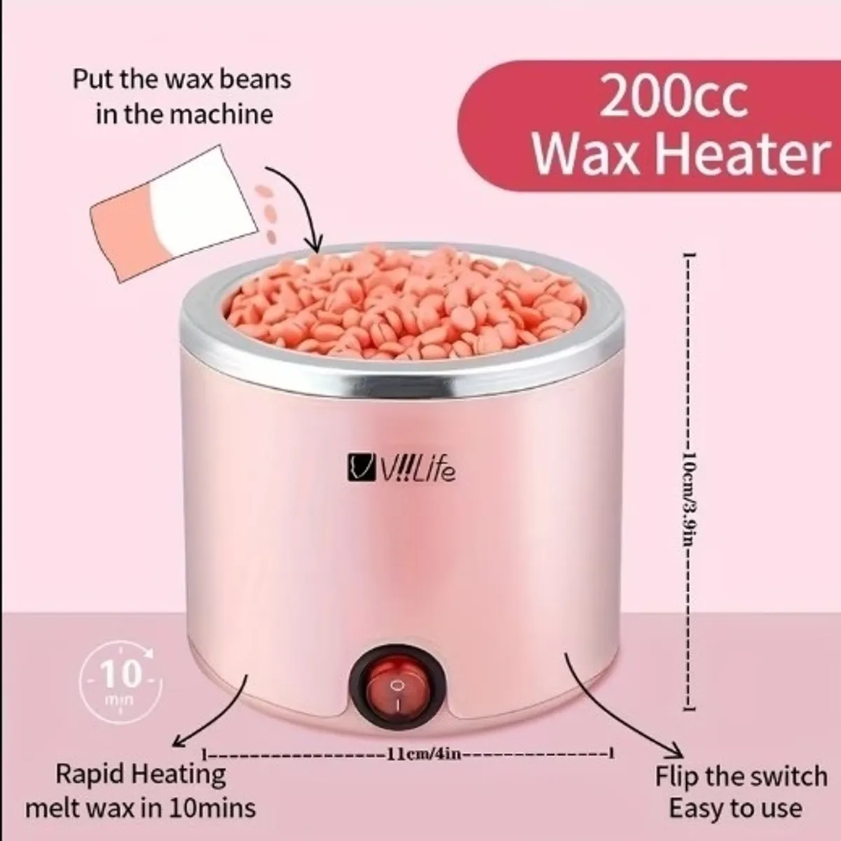 1pk Waxing Kit Wax