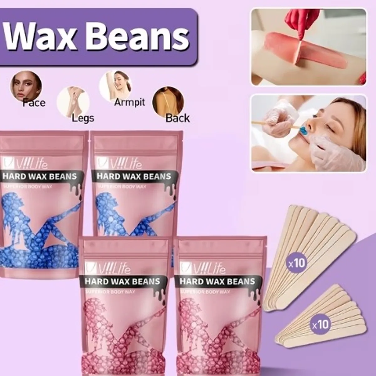 1pk Waxing Kit Wax