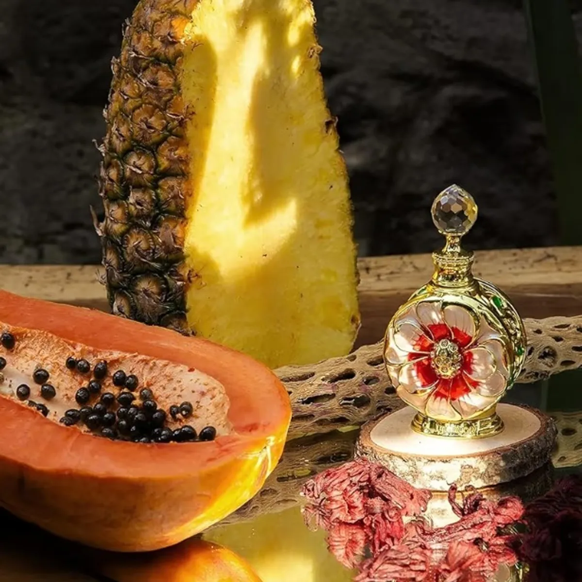 Swiss Arabian Layali Rouge - Luxury Products From Dubai - Long Lasting Personal Perfume Oil Fragrance - A Seductive Signature Aroma - 0.5 Oz