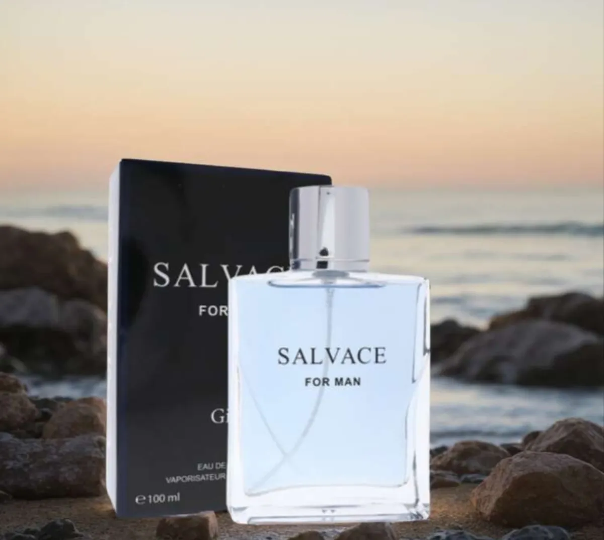 SALVACE FOR MAN, Long-Lasting Fresh Eau De Cologne For Men, Natural Woody Notes Niche Perfume, 100ml-MZOLU97 3.4FL.OZ.