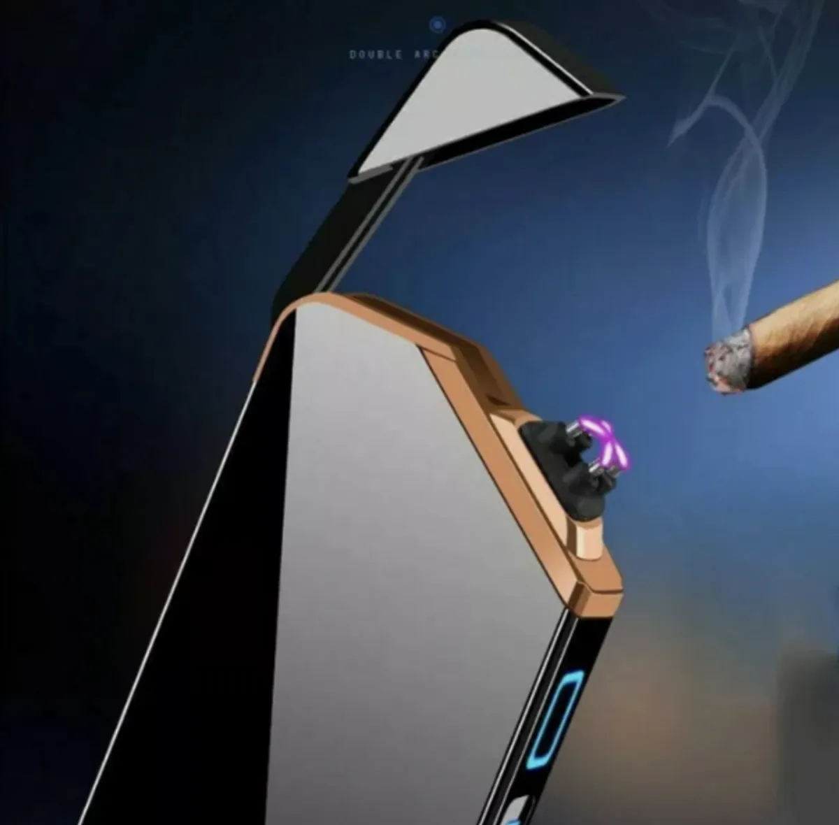 Rechargeable Plasma Lighter, Black