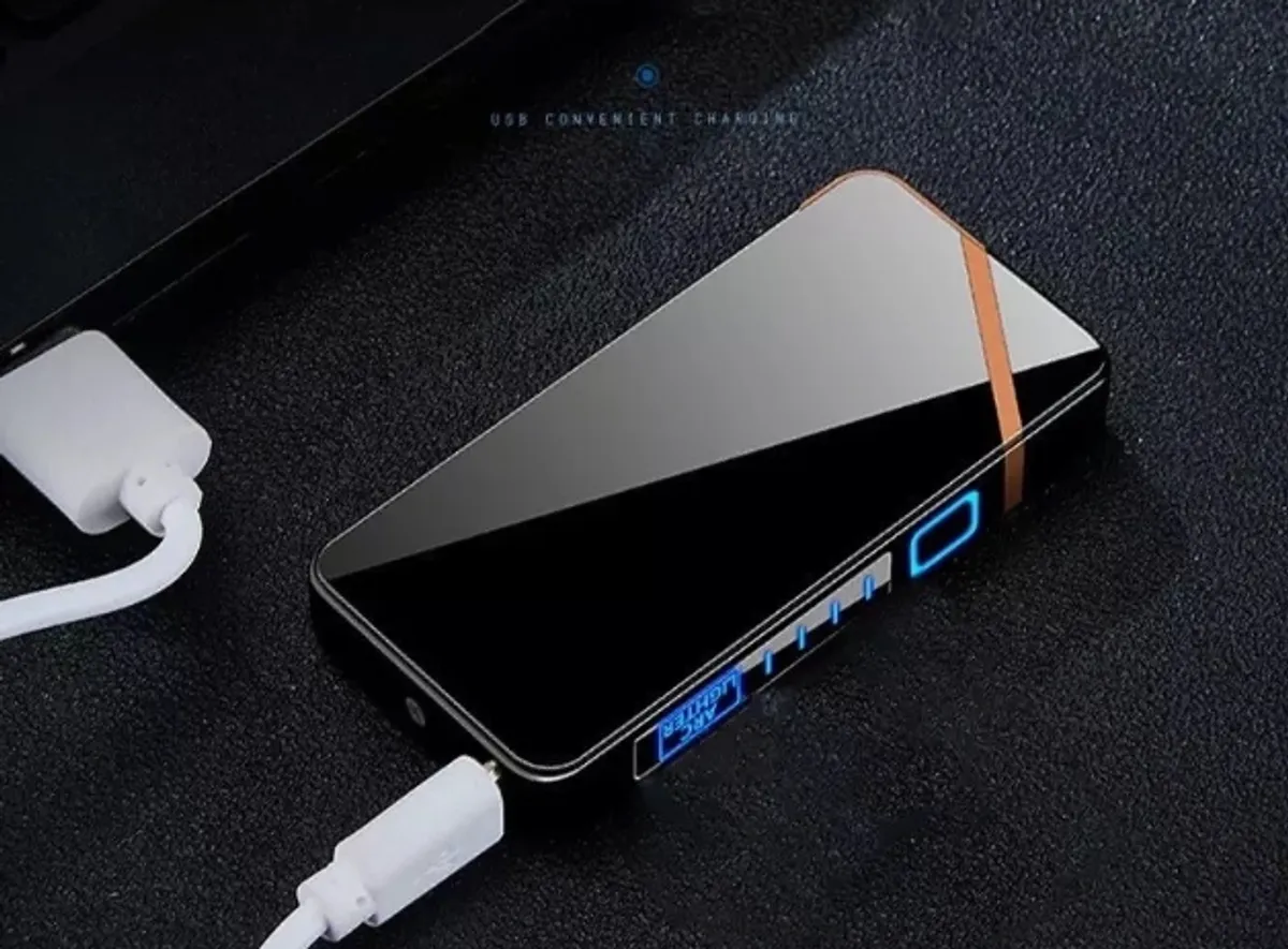 Rechargeable Plasma Lighter, Black