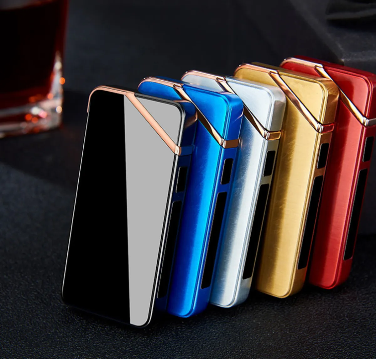 Rechargeable Plasma Lighter, Gold