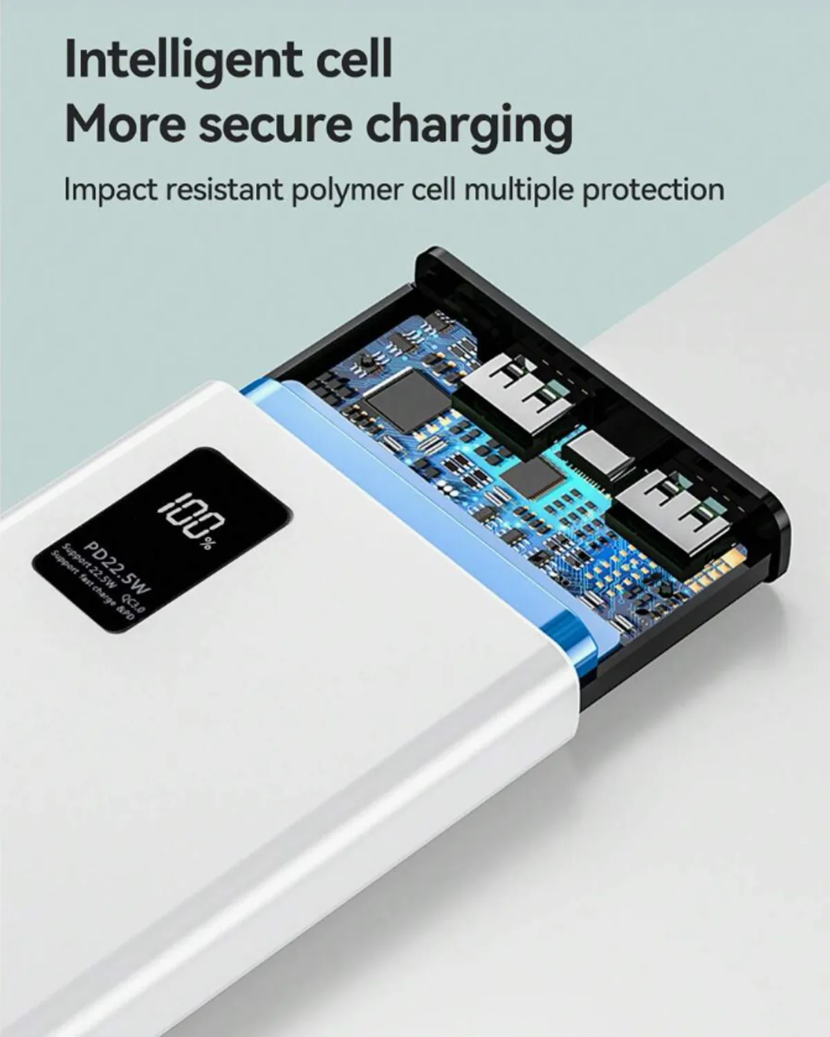 POWER BANK , 10000 mah, Black