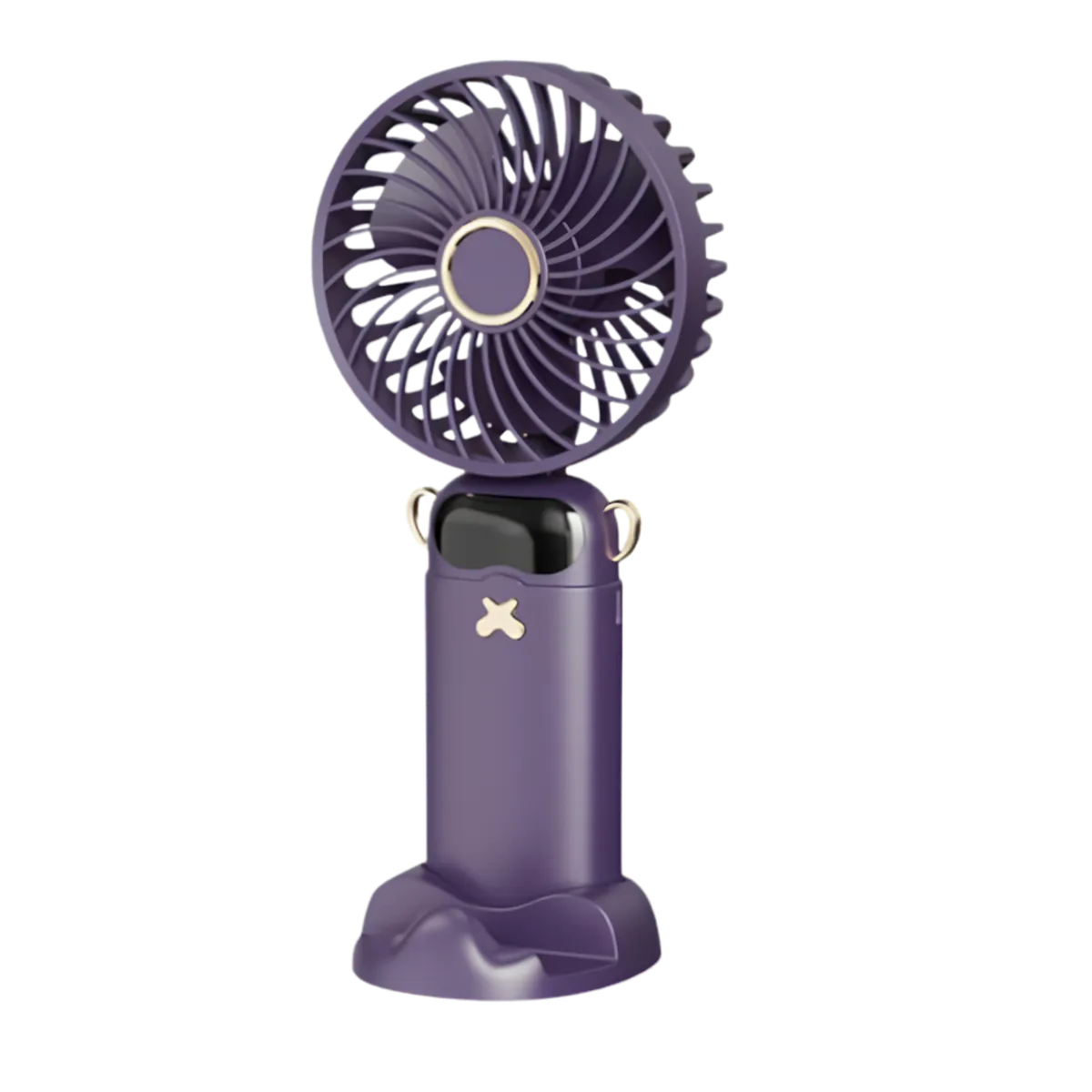 Portable handheld fan, Purple
