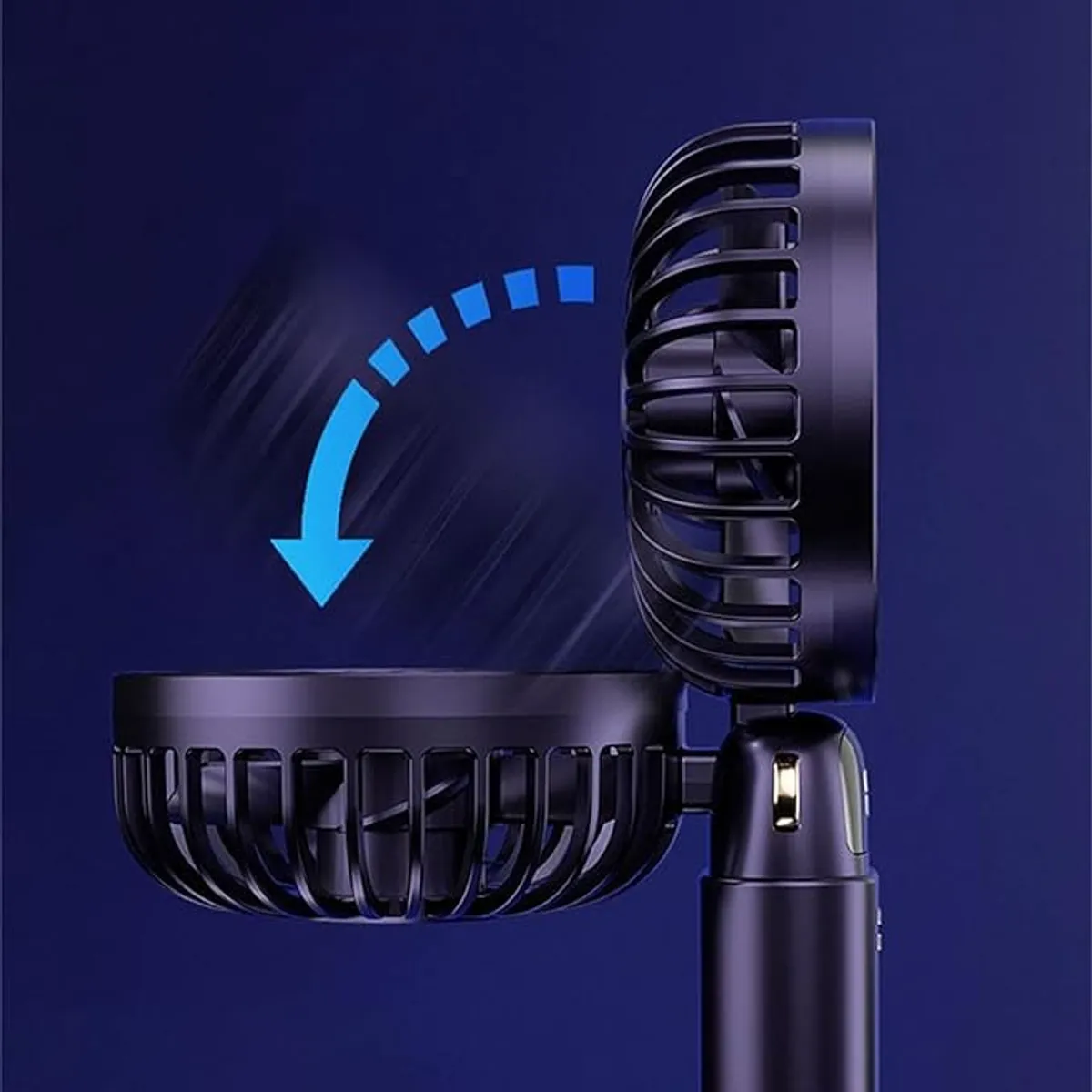 Portable handheld fan, Purple