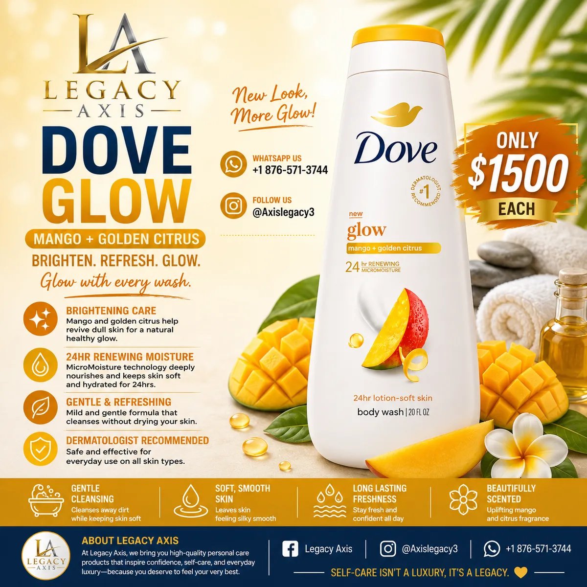 Dove Moisturizing Body Wash